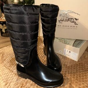 Burberry Nova Boots (ONLY 1 use)